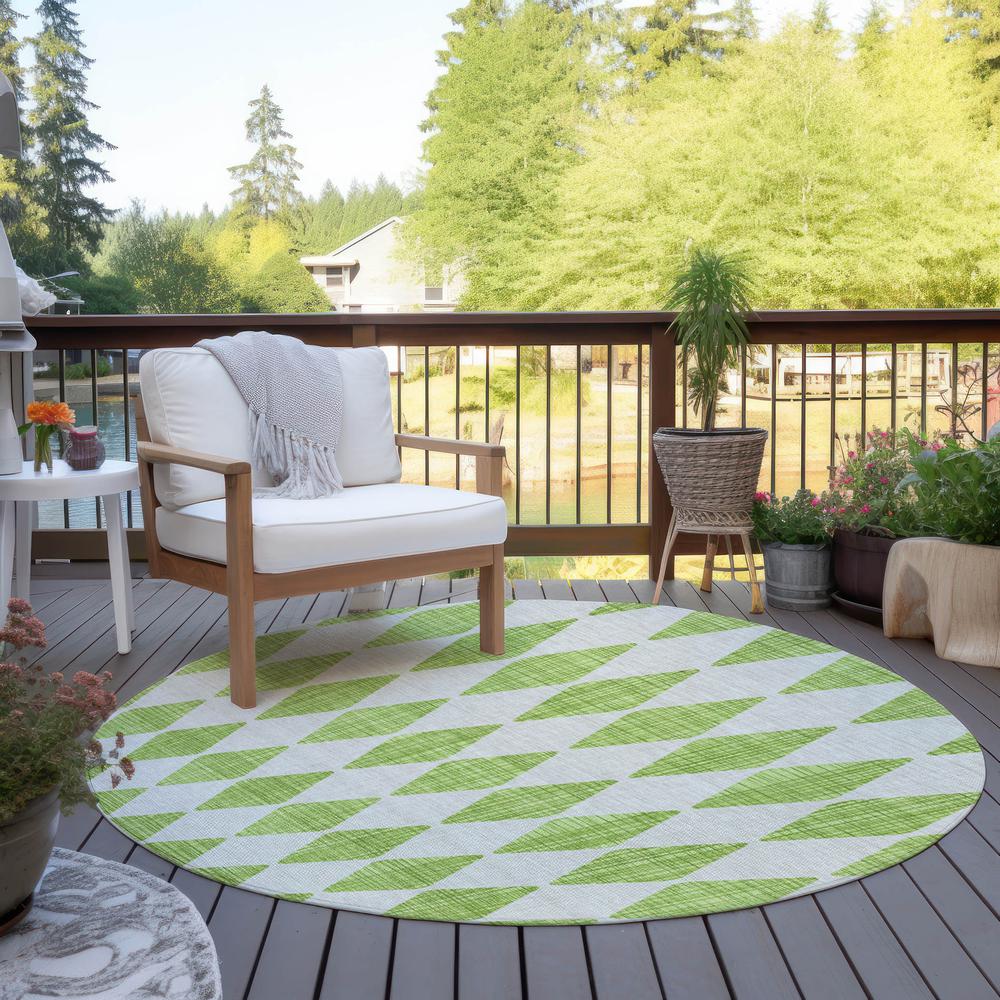 Chantille ACN578 Green 8' x 8' Rug. Picture 7