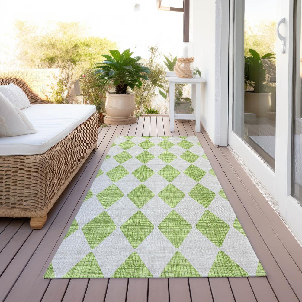Chantille ACN578 Green 2'3" x 7'6" Rug. Picture 7