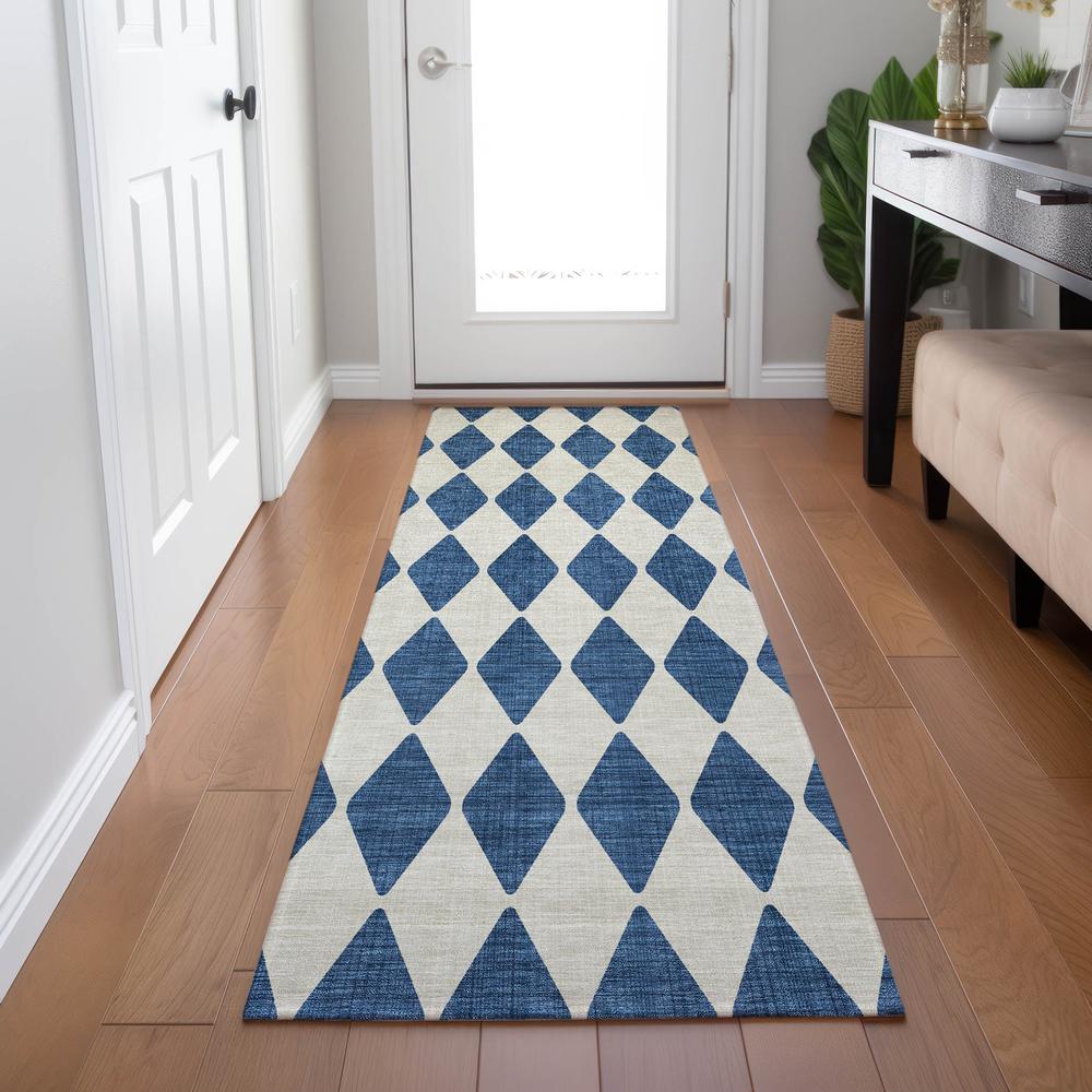 Chantille ACN578 Blue 2'3" x 7'6" Rug. Picture 6