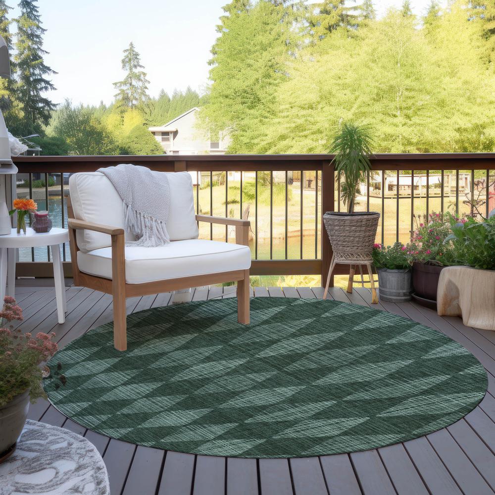 Chantille ACN578 Green 8' x 8' Rug. Picture 7