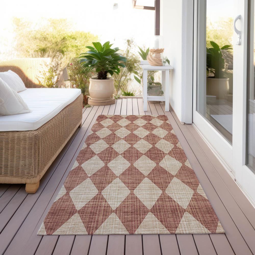 Chantille ACN578 Orange 2'3" x 7'6" Rug. Picture 7