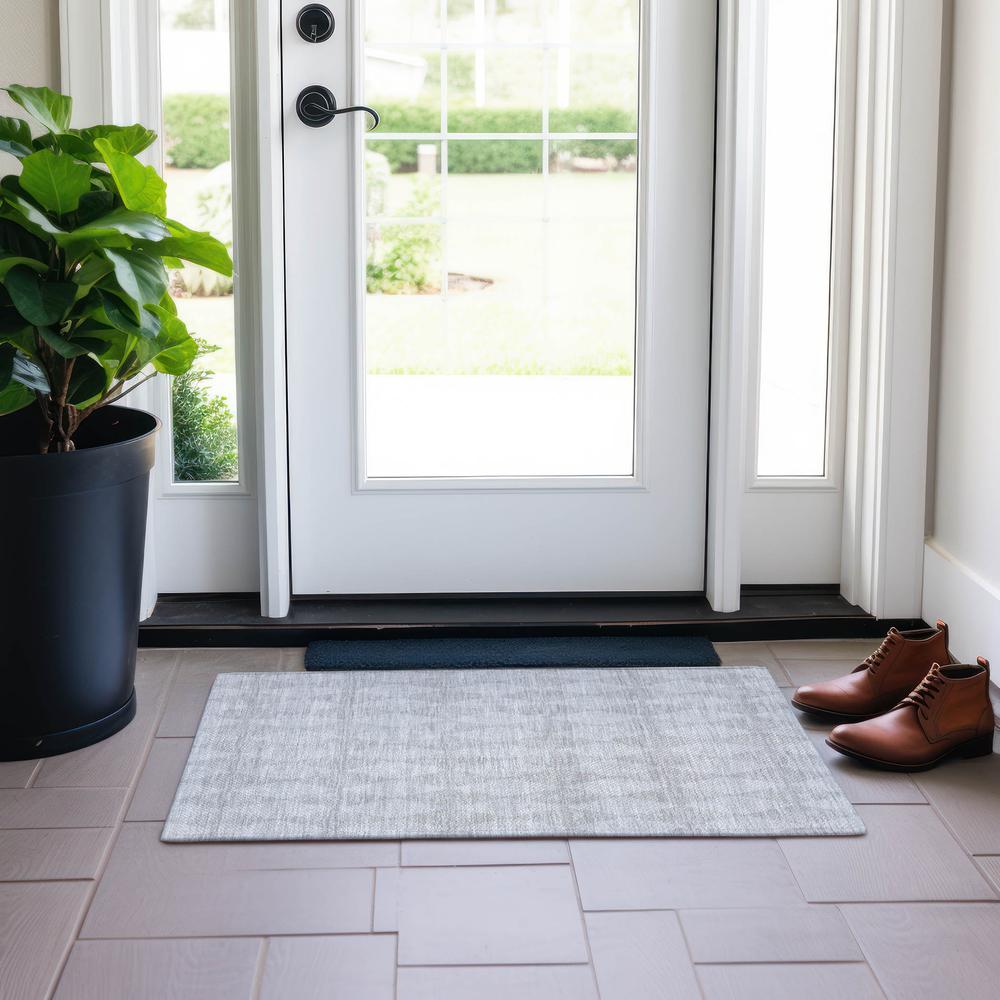 Chantille ACN578 Gray 1'8" x 2'6" Rug. Picture 6