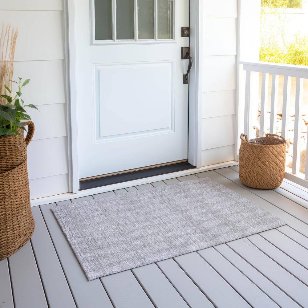 Chantille ACN578 Gray 1'8" x 2'6" Rug. Picture 7