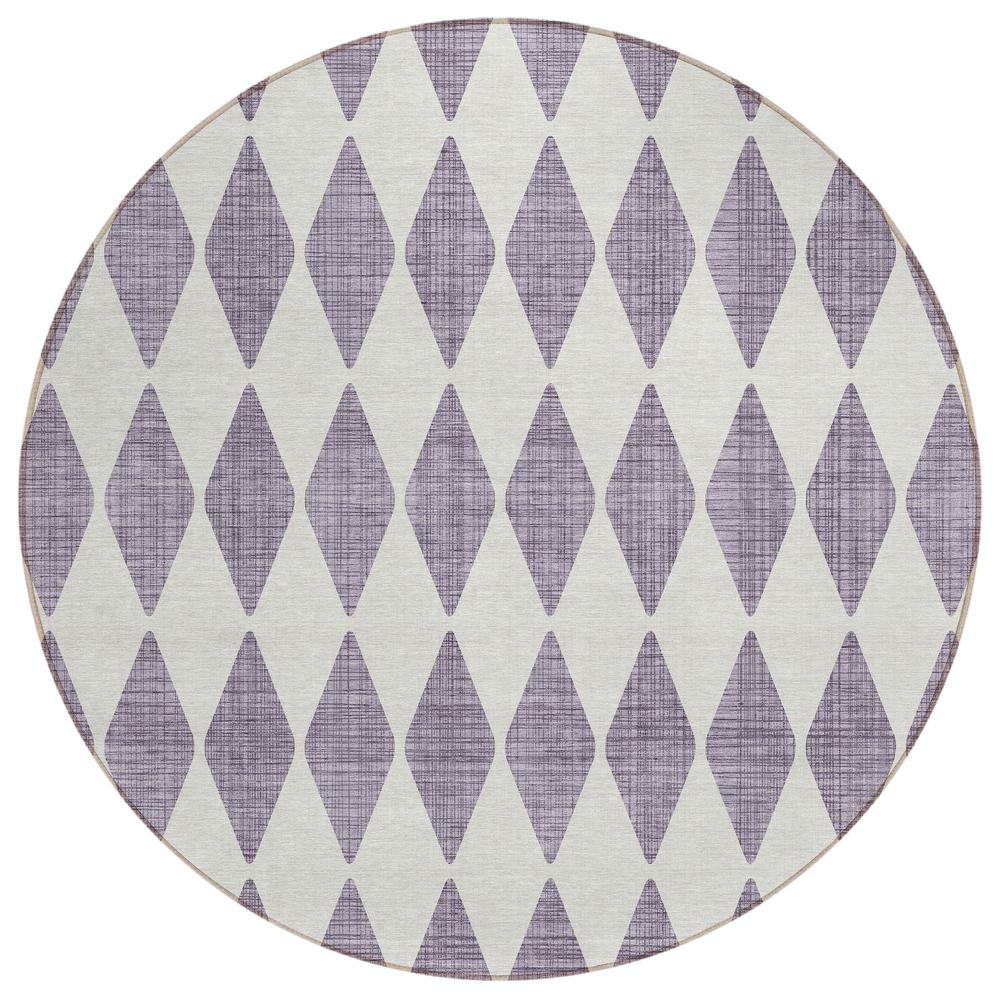 Chantille ACN578 Purple 8' x 8' Rug. Picture 1