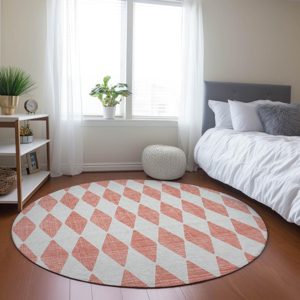 Chantille ACN578 Orange 8' x 8' Rug. Picture 6