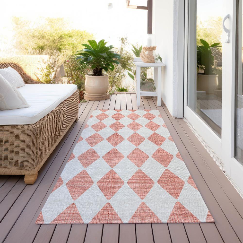 Chantille ACN578 Orange 2'3" x 7'6" Rug. Picture 7