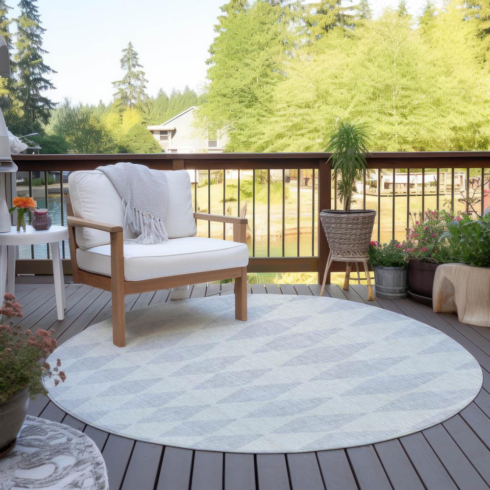 Chantille ACN578 Gray 8' x 8' Rug. Picture 7