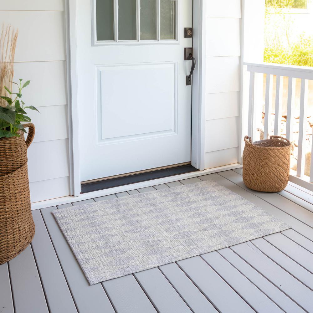 Chantille ACN578 Gray 1'8" x 2'6" Rug. Picture 7