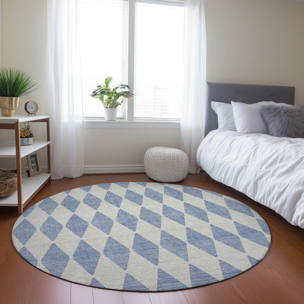 Chantille ACN578 Blue 8' x 8' Rug. Picture 6