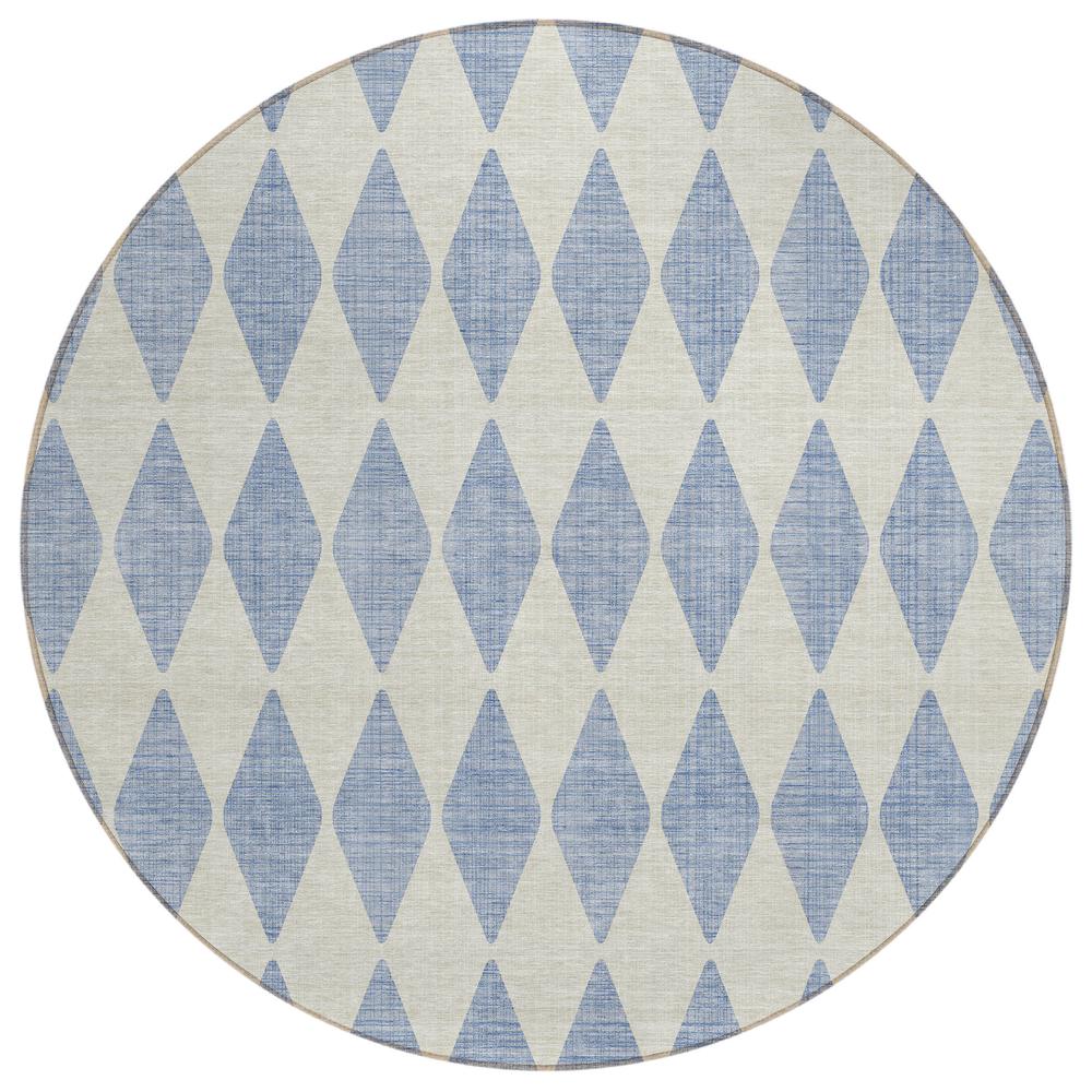 Chantille ACN578 Blue 8' x 8' Rug. Picture 1