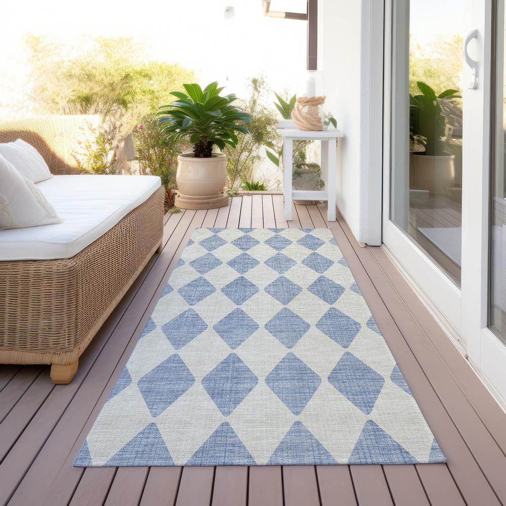 Chantille ACN578 Blue 2'3" x 7'6" Rug. Picture 7