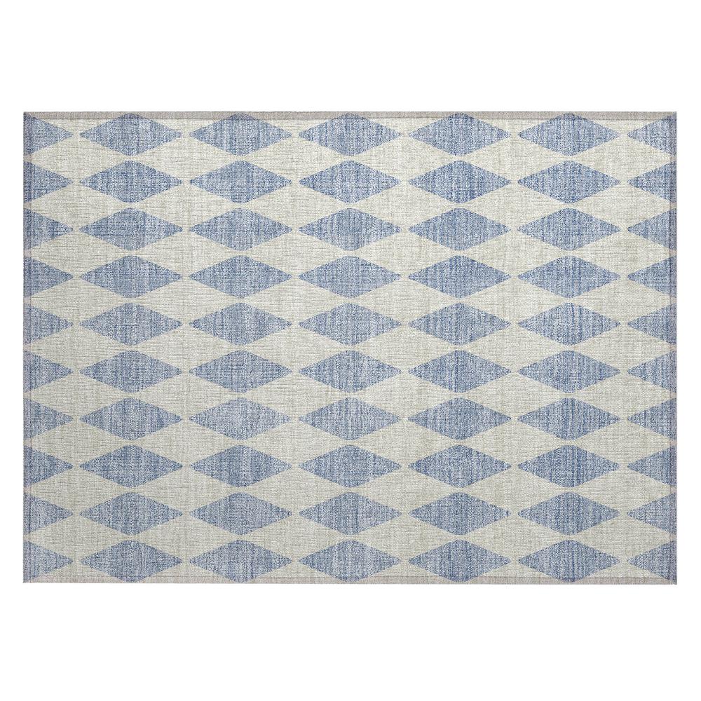 Chantille ACN578 Blue 1'8" x 2'6" Rug. Picture 1