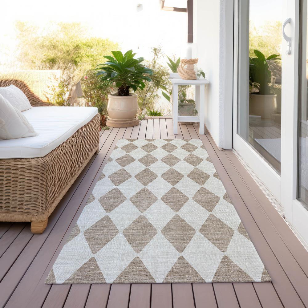 Chantille ACN578 Brown 2'3" x 7'6" Rug. Picture 8