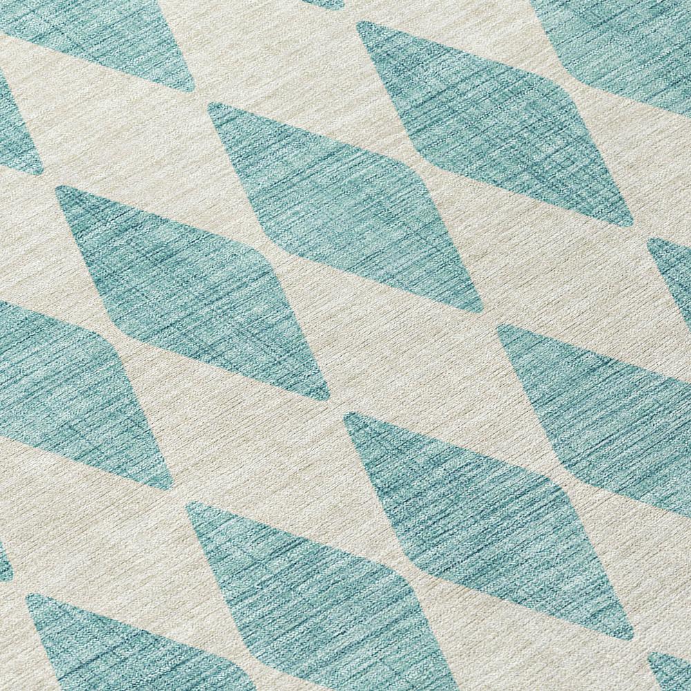 Chantille ACN578 Teal 1'8" x 2'6" Rug. Picture 5