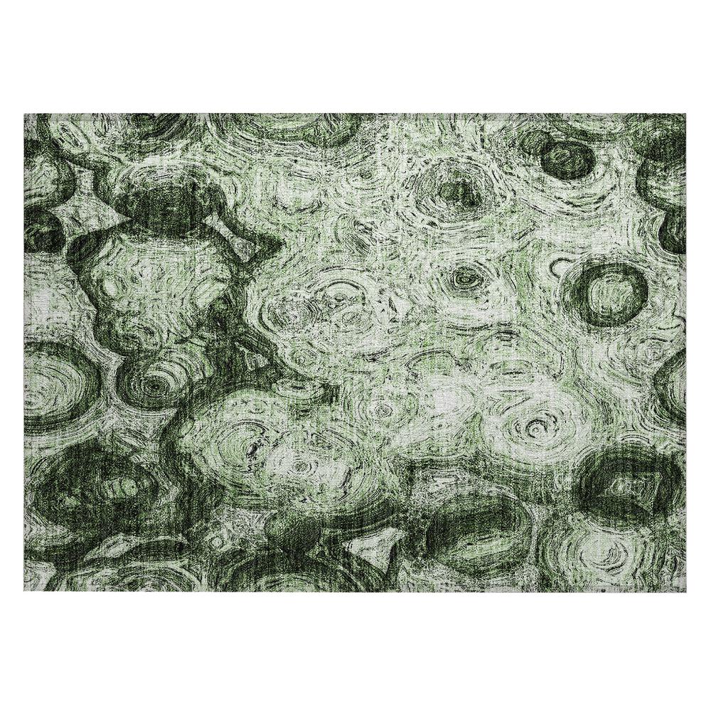 Chantille ACN579 Green 1'8" x 2'6" Rug. Picture 1