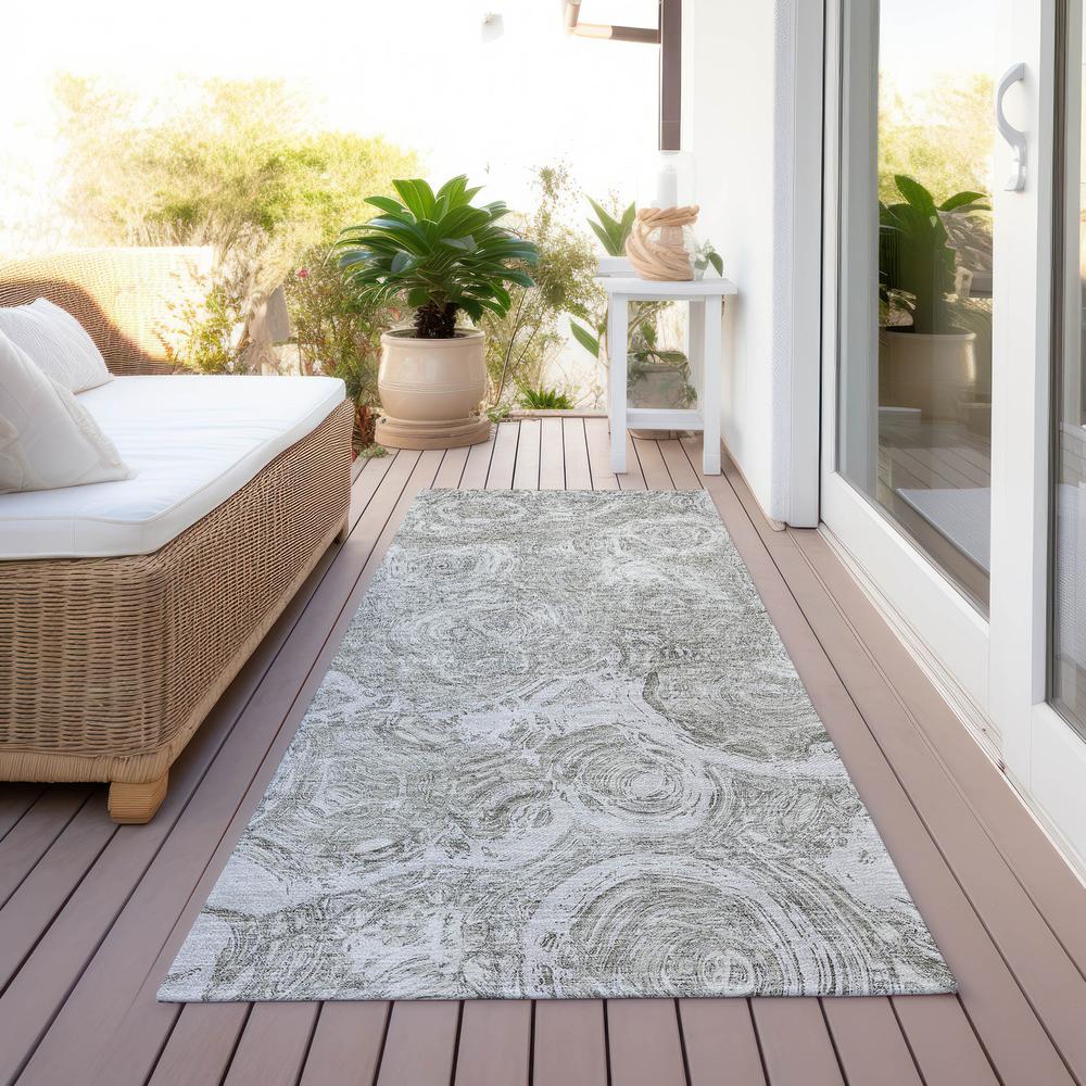 Chantille ACN579 Ivory 2'3" x 7'6" Rug. Picture 7