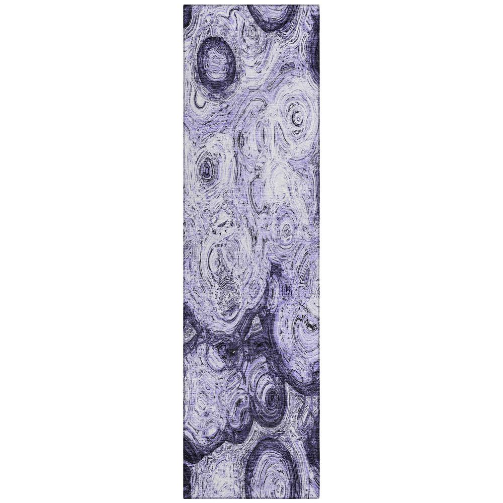 Chantille ACN579 Purple 2'3" x 7'6" Rug. Picture 1