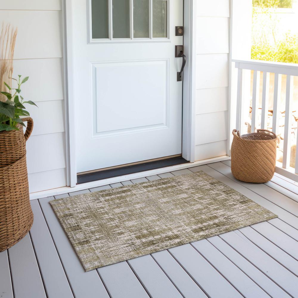 Chantille ACN580 Brown 1'8" x 2'6" Rug. Picture 7