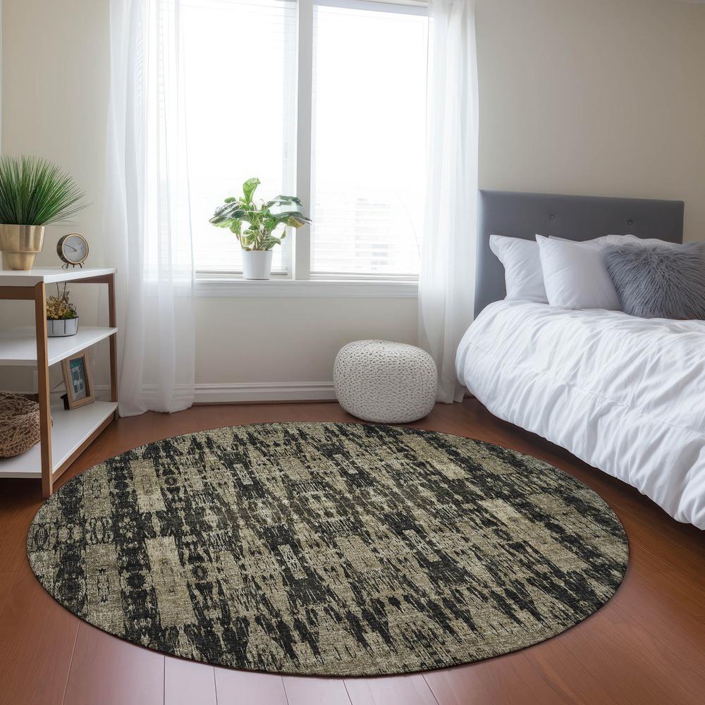 Chantille ACN580 Black 8' x 8' Rug. Picture 6