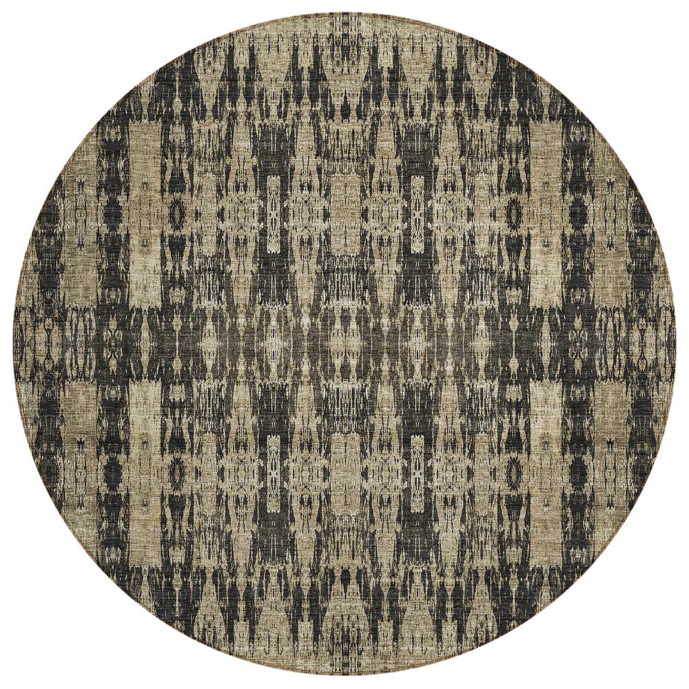Chantille ACN580 Black 8' x 8' Rug. Picture 1