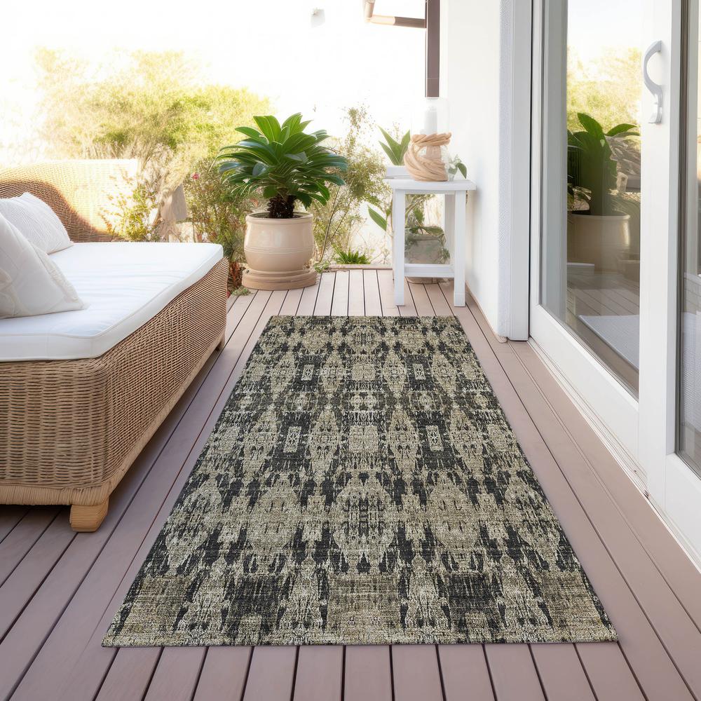 Chantille ACN580 Black 2'3" x 7'6" Rug. Picture 7