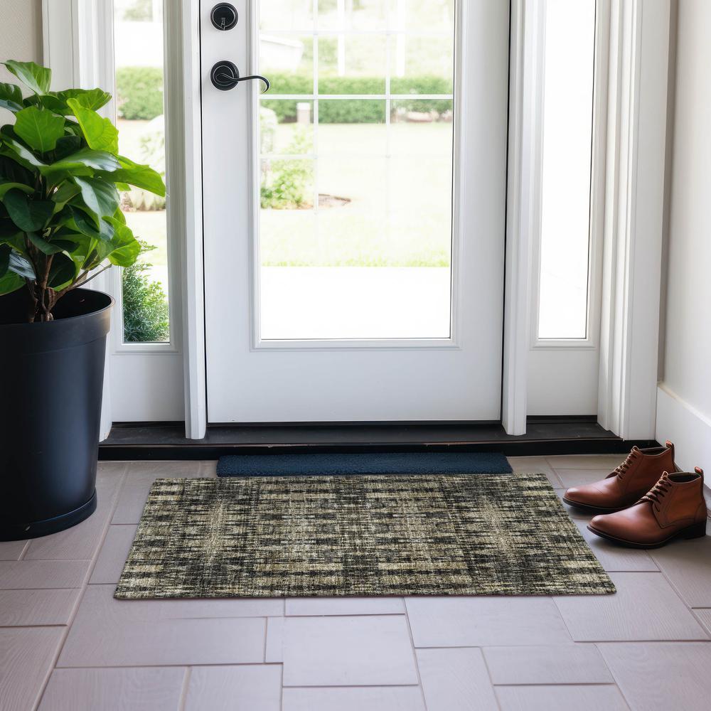 Chantille ACN580 Black 1'8" x 2'6" Rug. Picture 6