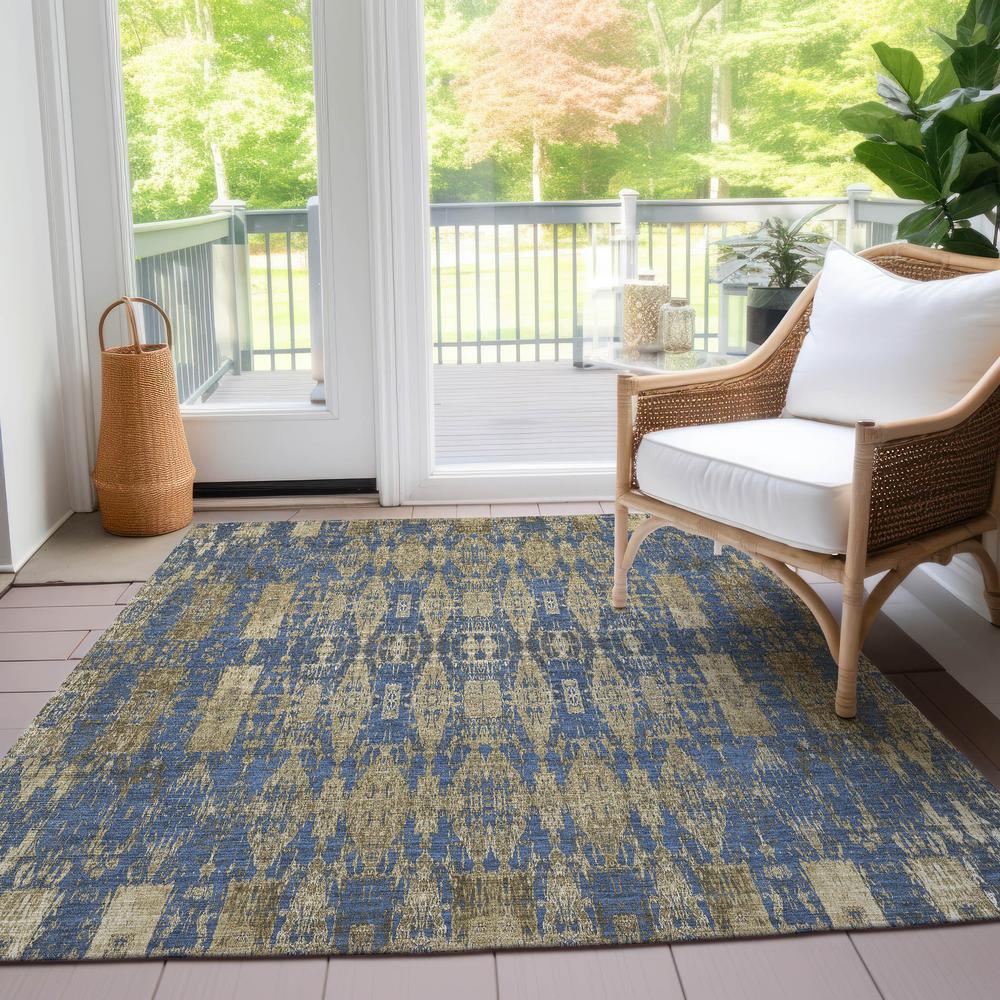 Chantille ACN580 Blue 2'6" x 3'10" Rug. Picture 7