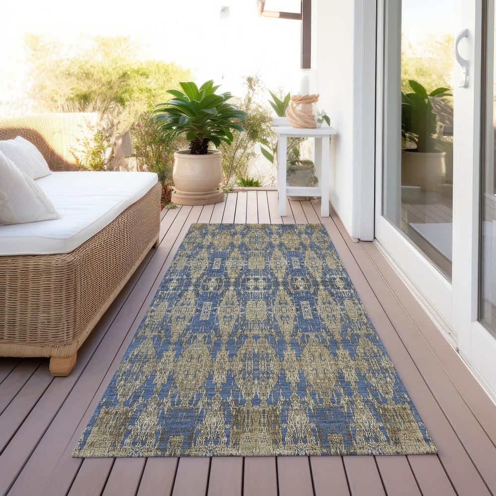 Chantille ACN580 Blue 2'3" x 7'6" Rug. Picture 7