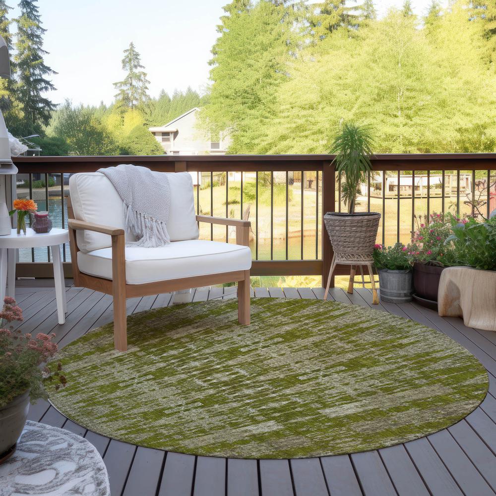 Chantille ACN580 Green 8' x 8' Rug. Picture 7