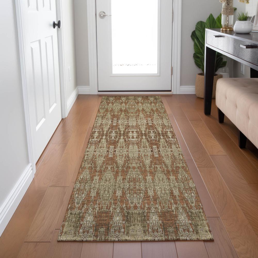Chantille ACN580 Orange 2'3" x 7'6" Rug. Picture 6