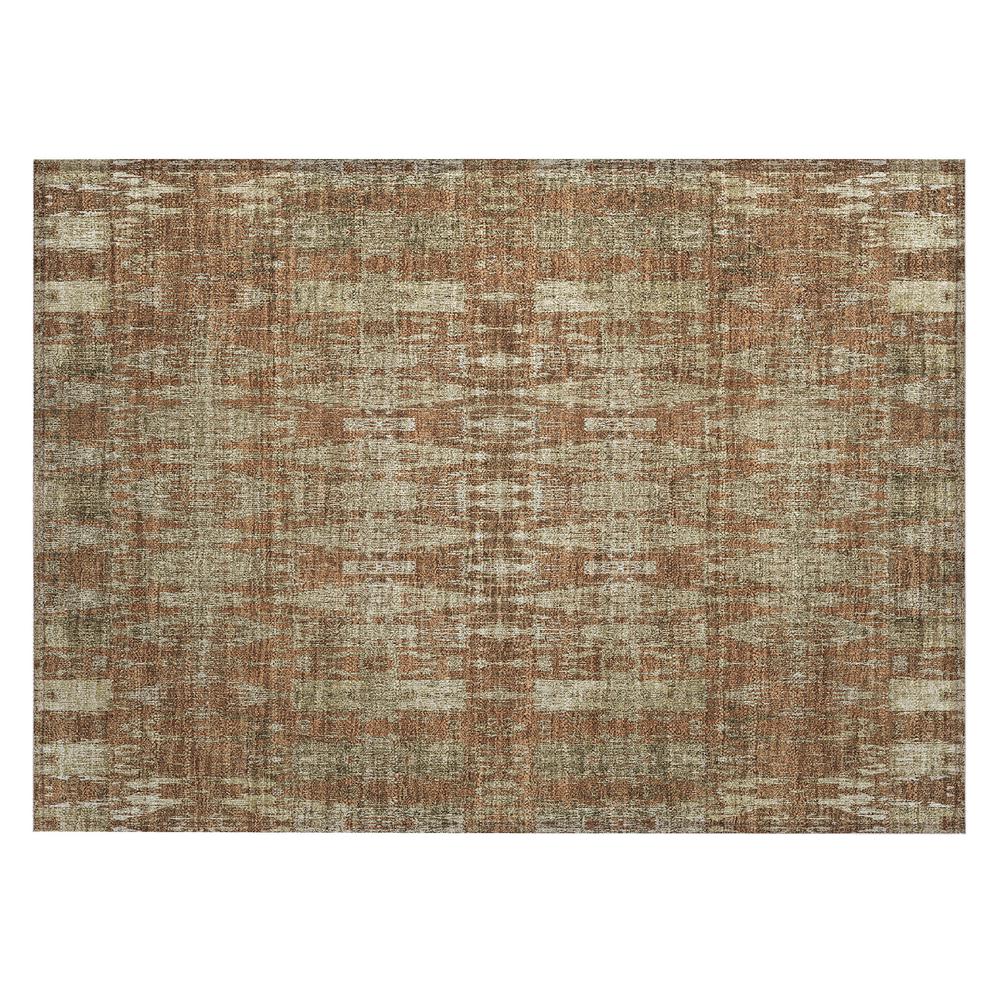 Chantille ACN580 Orange 1'8" x 2'6" Rug. Picture 1
