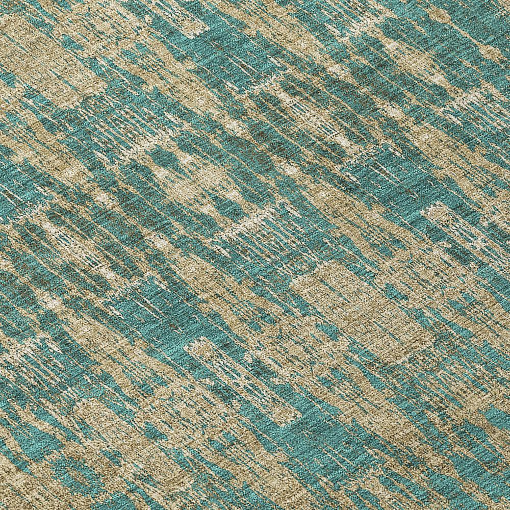 Chantille ACN580 Teal 1'8" x 2'6" Rug. Picture 5