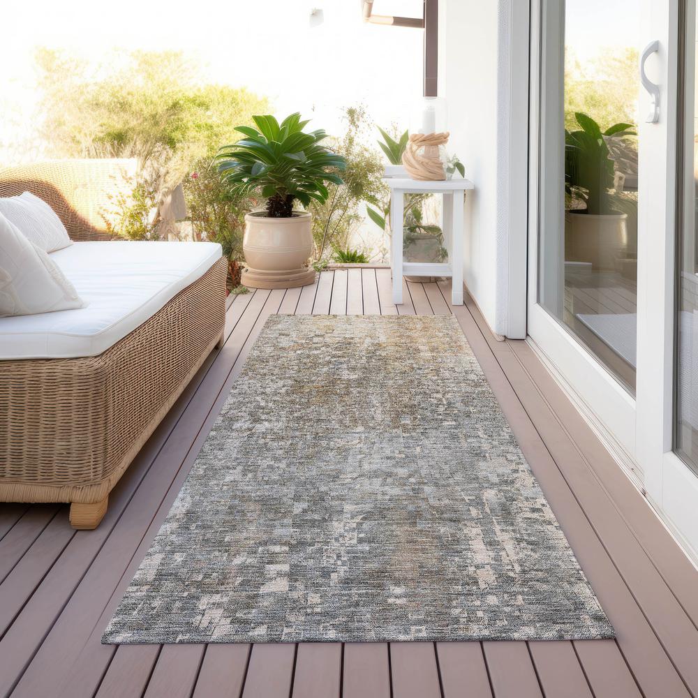 Chantille ACN581 Brown 2'3" x 7'6" Rug. Picture 8