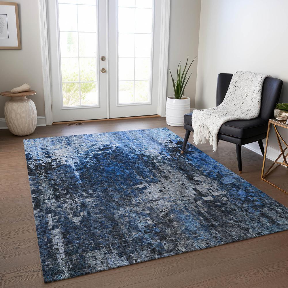 Chantille ACN581 Blue 2'6" x 3'10" Rug. Picture 6