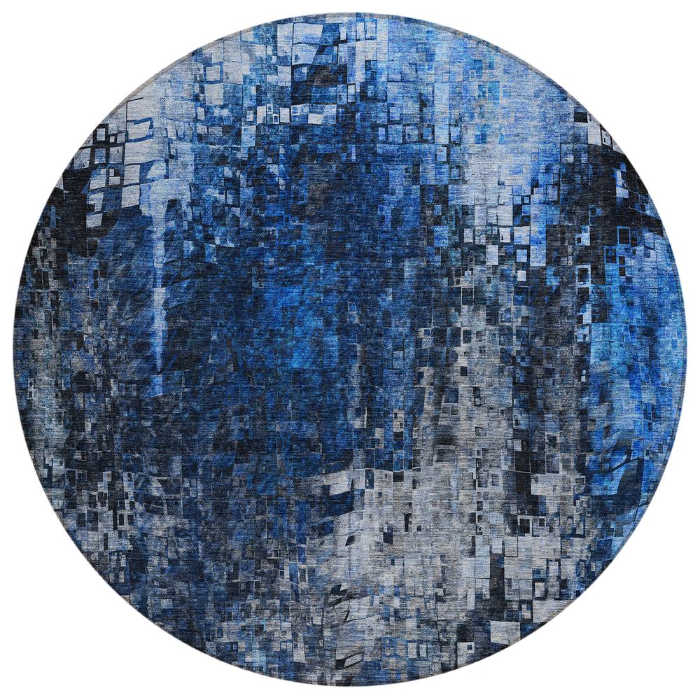 Chantille ACN581 Blue 8' x 8' Rug. Picture 1