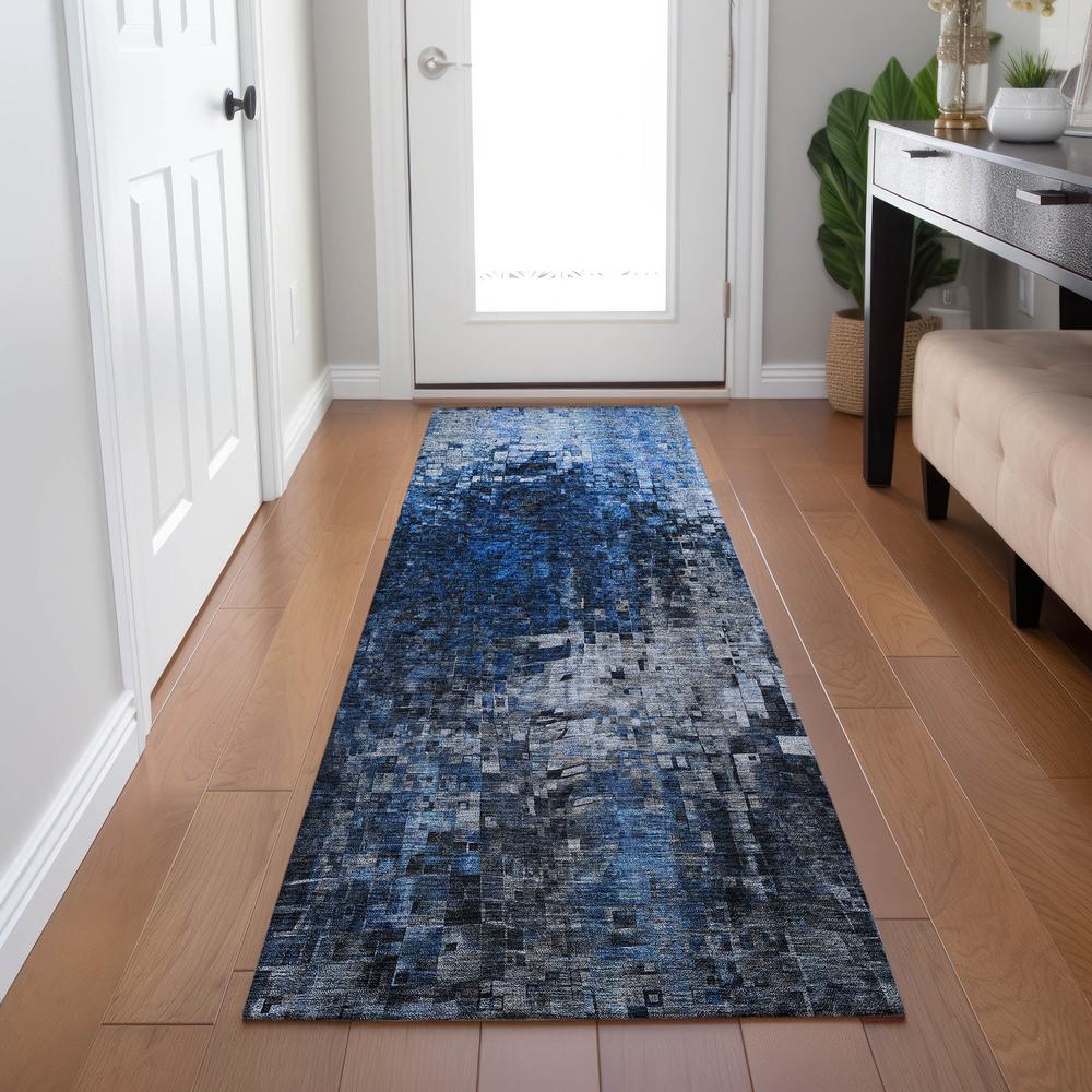 Chantille ACN581 Blue 2'3" x 7'6" Rug. Picture 6