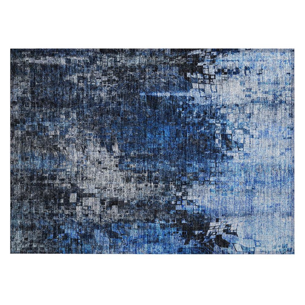 Chantille ACN581 Blue 1'8" x 2'6" Rug. Picture 1