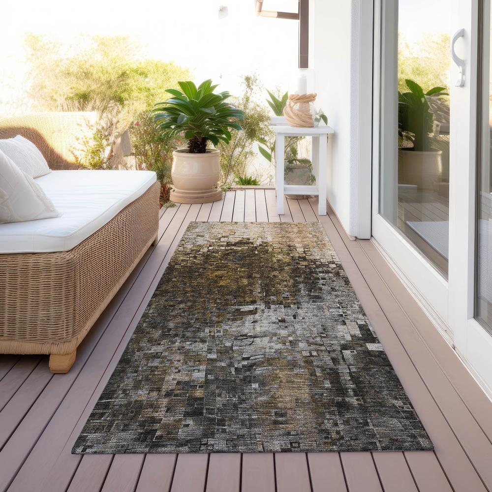 Chantille ACN581 Brown 2'3" x 7'6" Rug. Picture 7