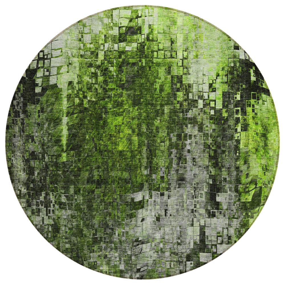 Chantille ACN581 Green 8' x 8' Rug. Picture 1