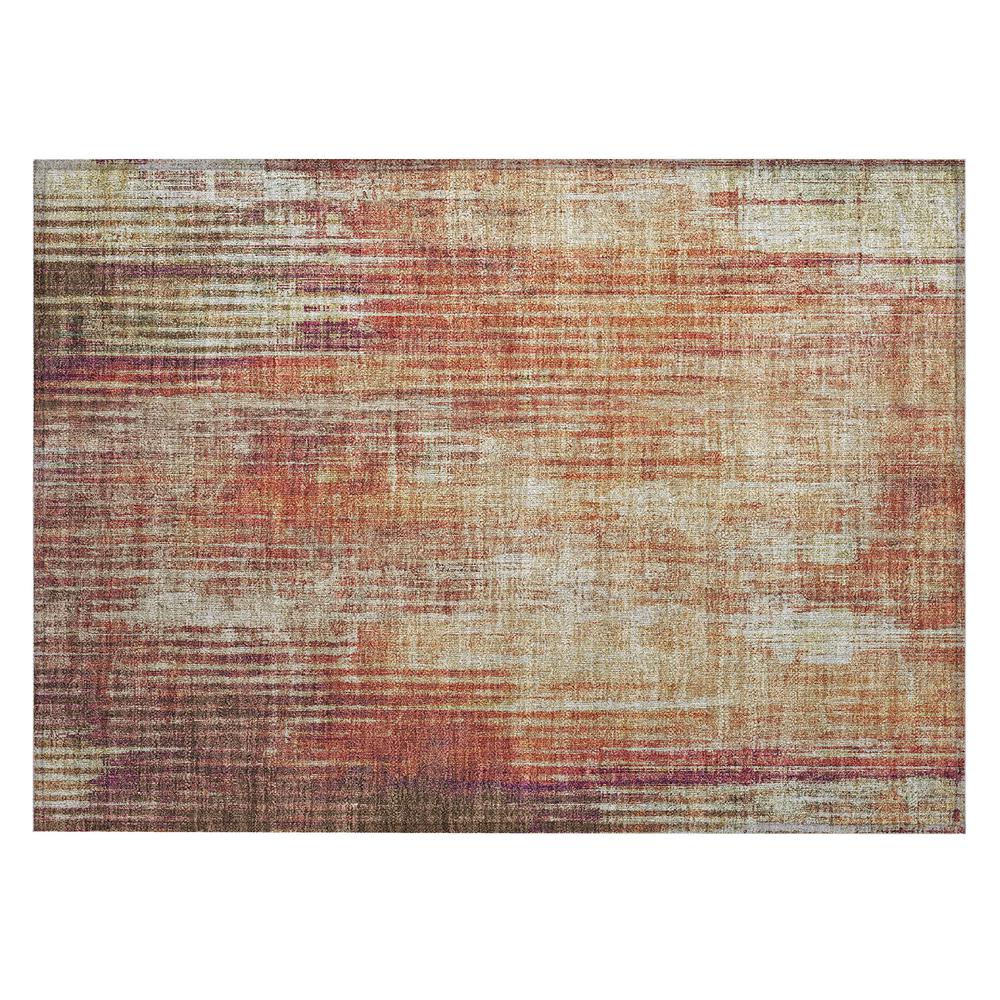 Chantille ACN582 Orange 1'8" x 2'6" Rug. Picture 1