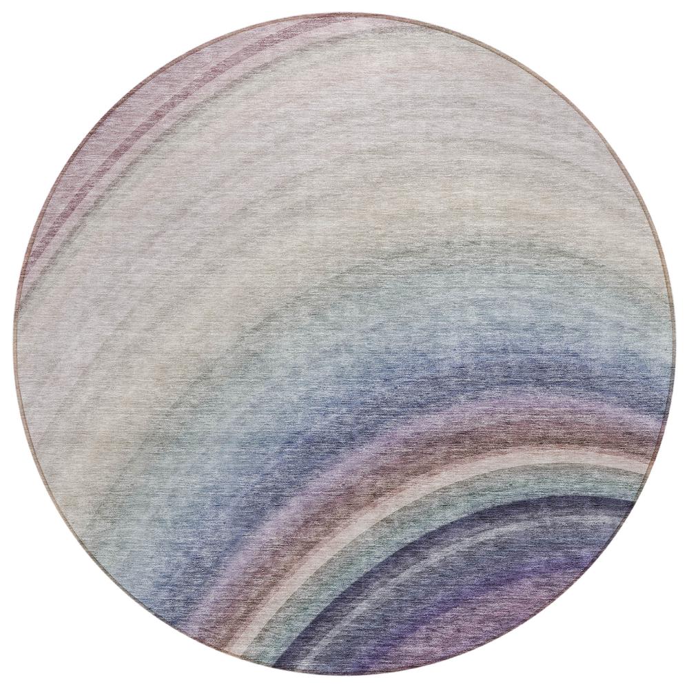 Chantille ACN584 Brown 8' x 8' Rug. Picture 1