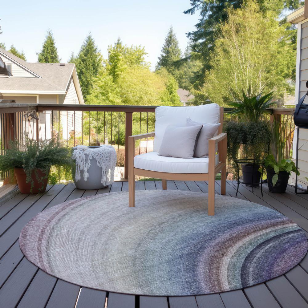 Chantille ACN584 Brown 8' x 8' Rug. Picture 7
