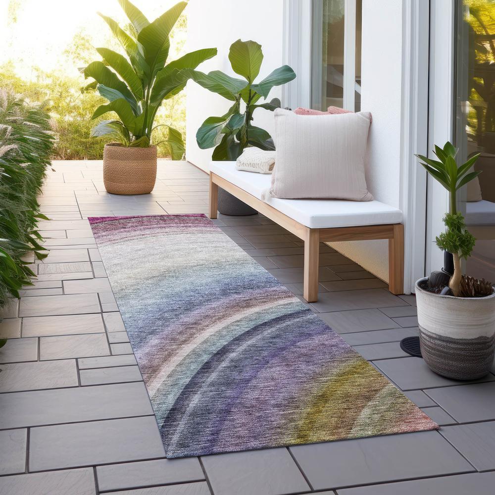 Chantille ACN584 Brown 2'3" x 7'6" Rug. Picture 7