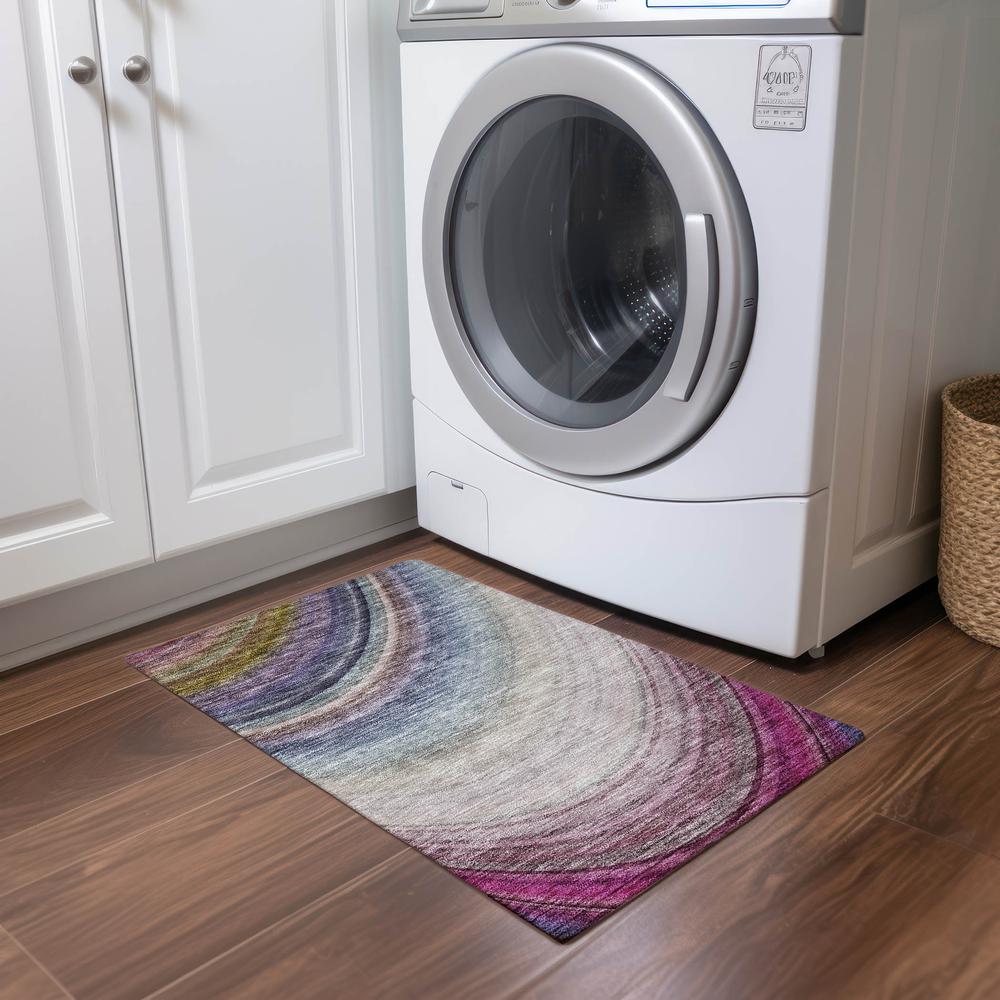 Chantille ACN584 Brown 1'8" x 2'6" Rug. Picture 6