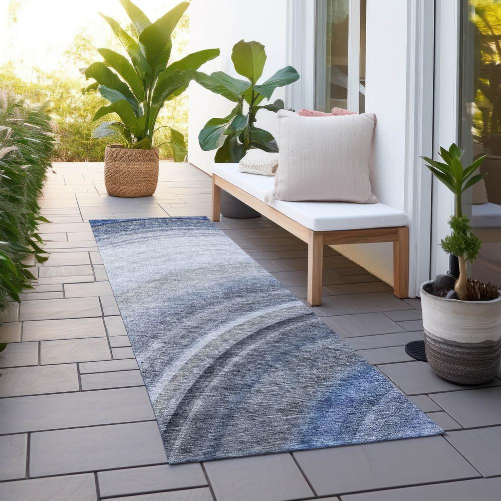 Chantille ACN584 Blue 2'3" x 7'6" Rug. Picture 7