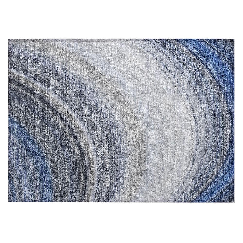 Chantille ACN584 Blue 1'8" x 2'6" Rug. Picture 1