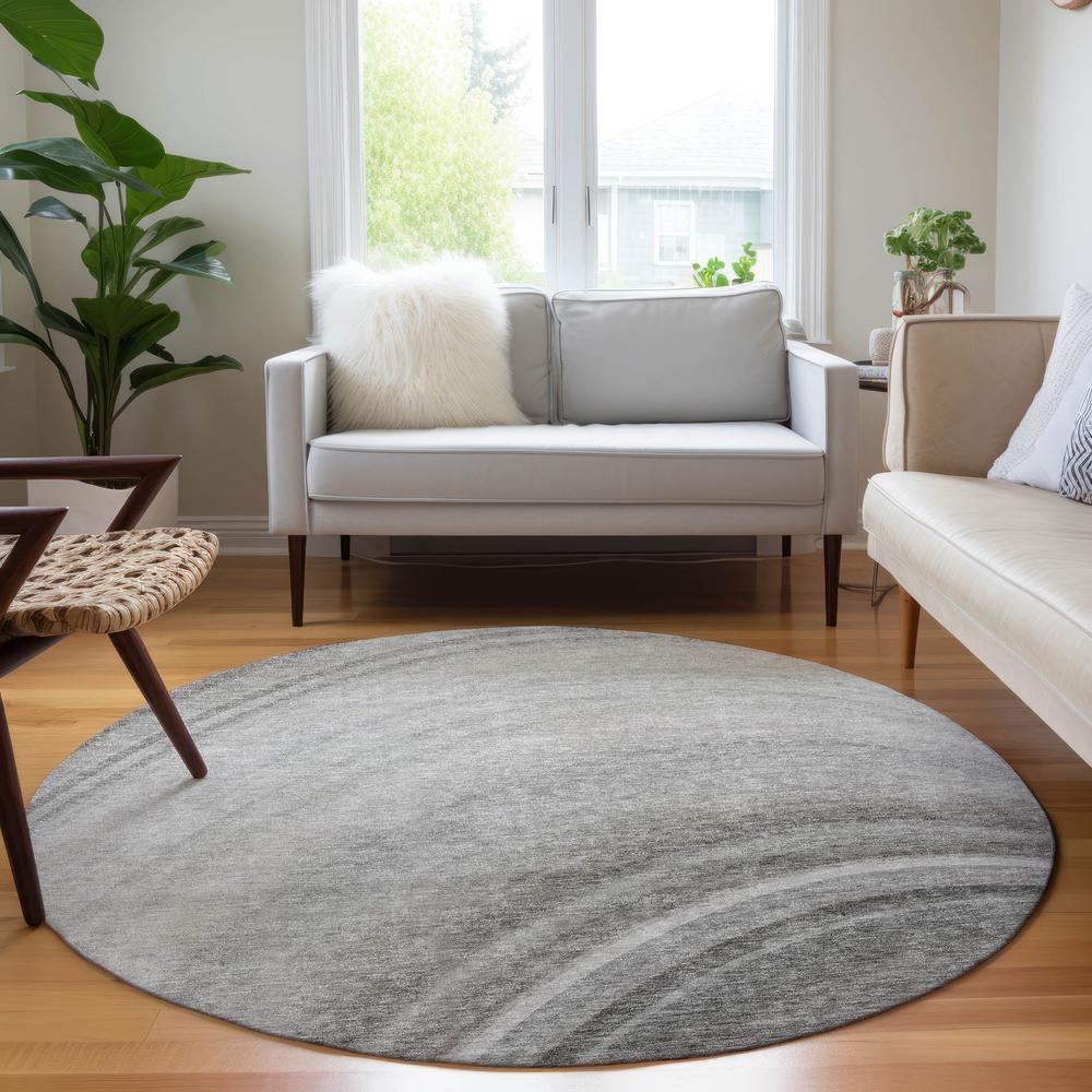 Chantille ACN584 Gray 8' x 8' Rug. Picture 6