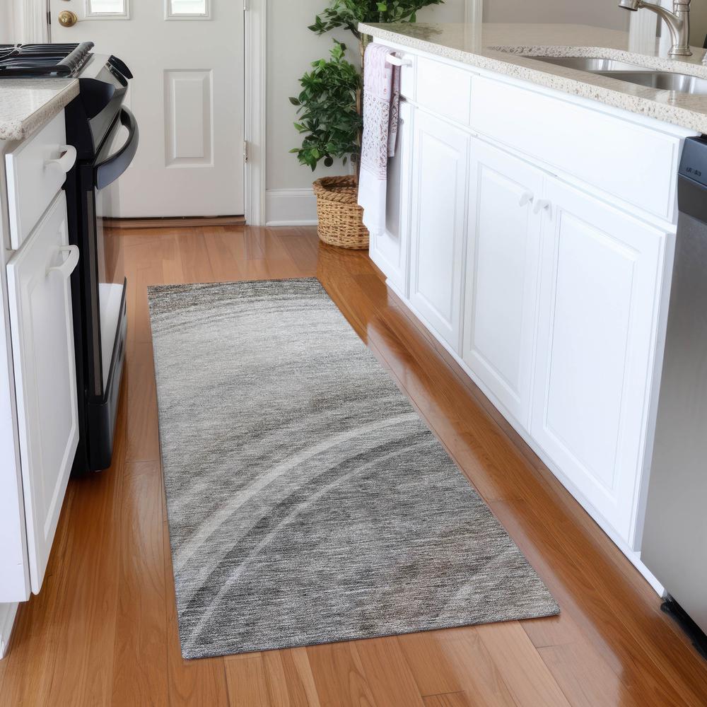 Chantille ACN584 Gray 2'3" x 7'6" Rug. Picture 6
