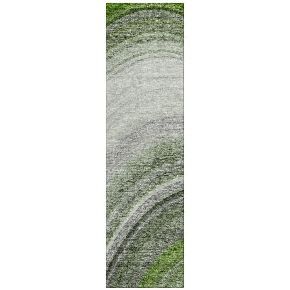 Chantille ACN584 Green 2'3" x 7'6" Rug. Picture 1