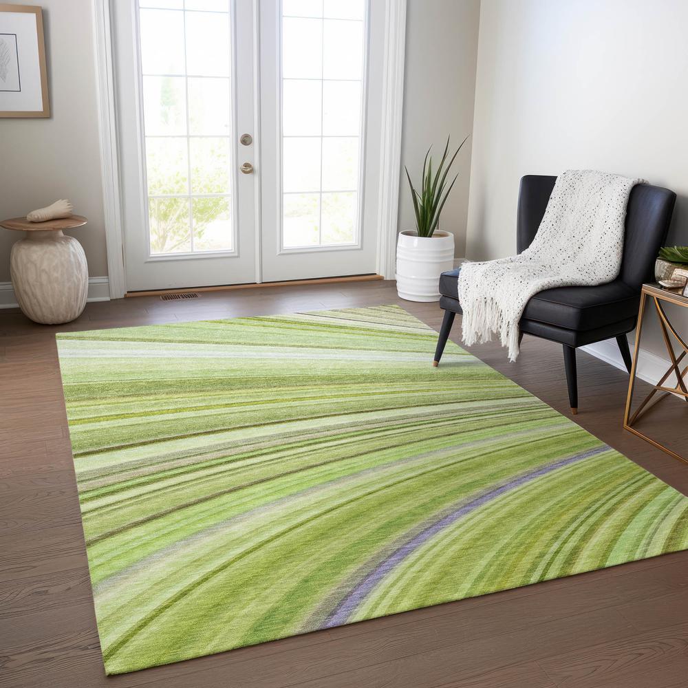 Chantille ACN585 Green 2'6" x 3'10" Rug. Picture 6